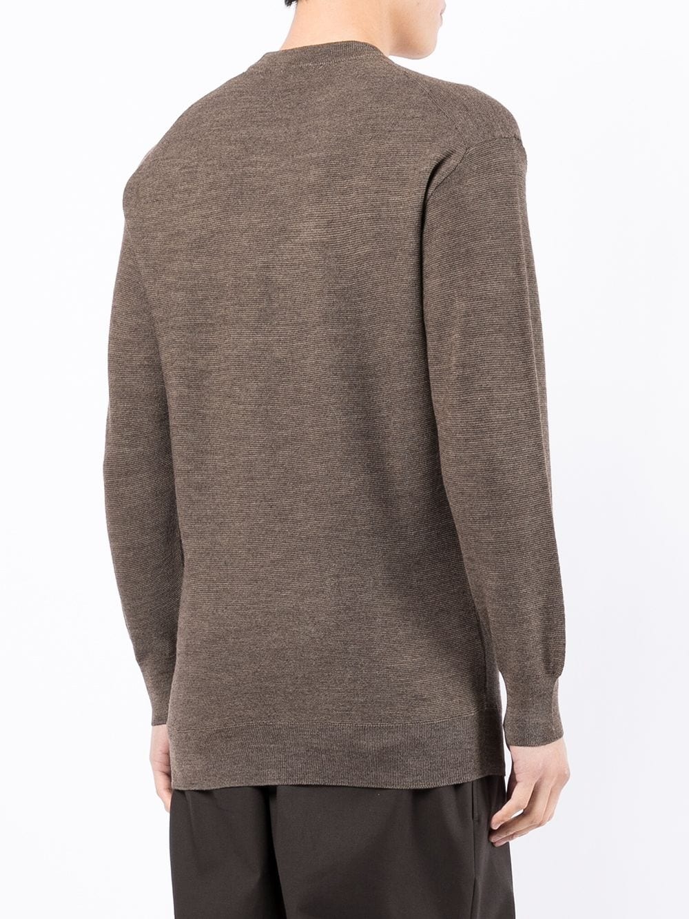 merino-blend knit jumper - 4