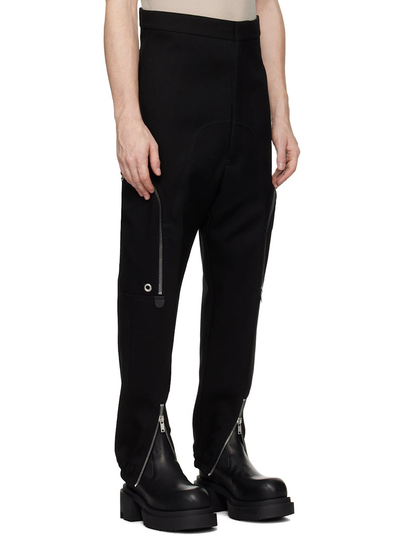 Black Porterville Dirt Bauhaus Cargo Pants 2