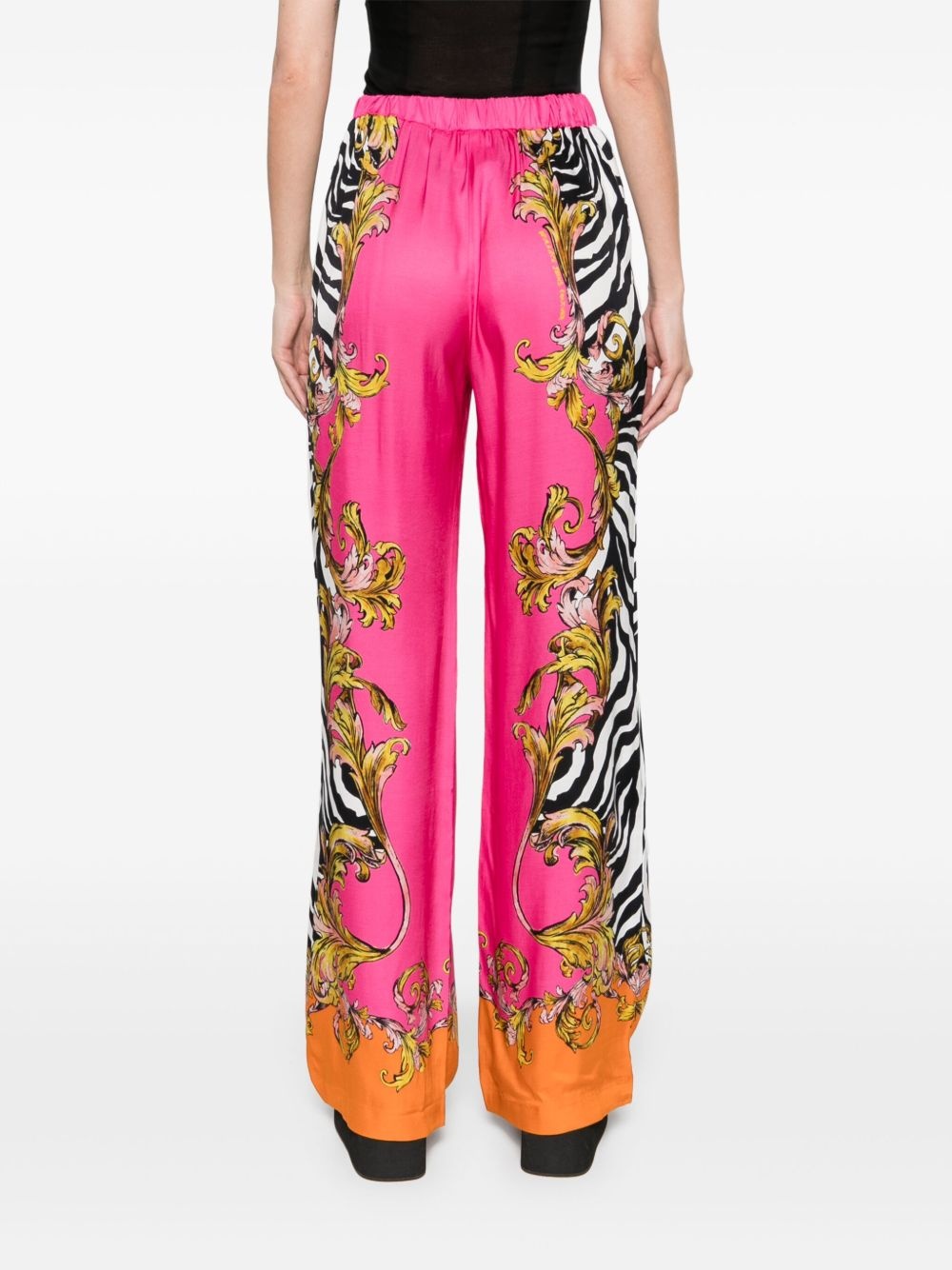 Barocco-outline trousers - 4