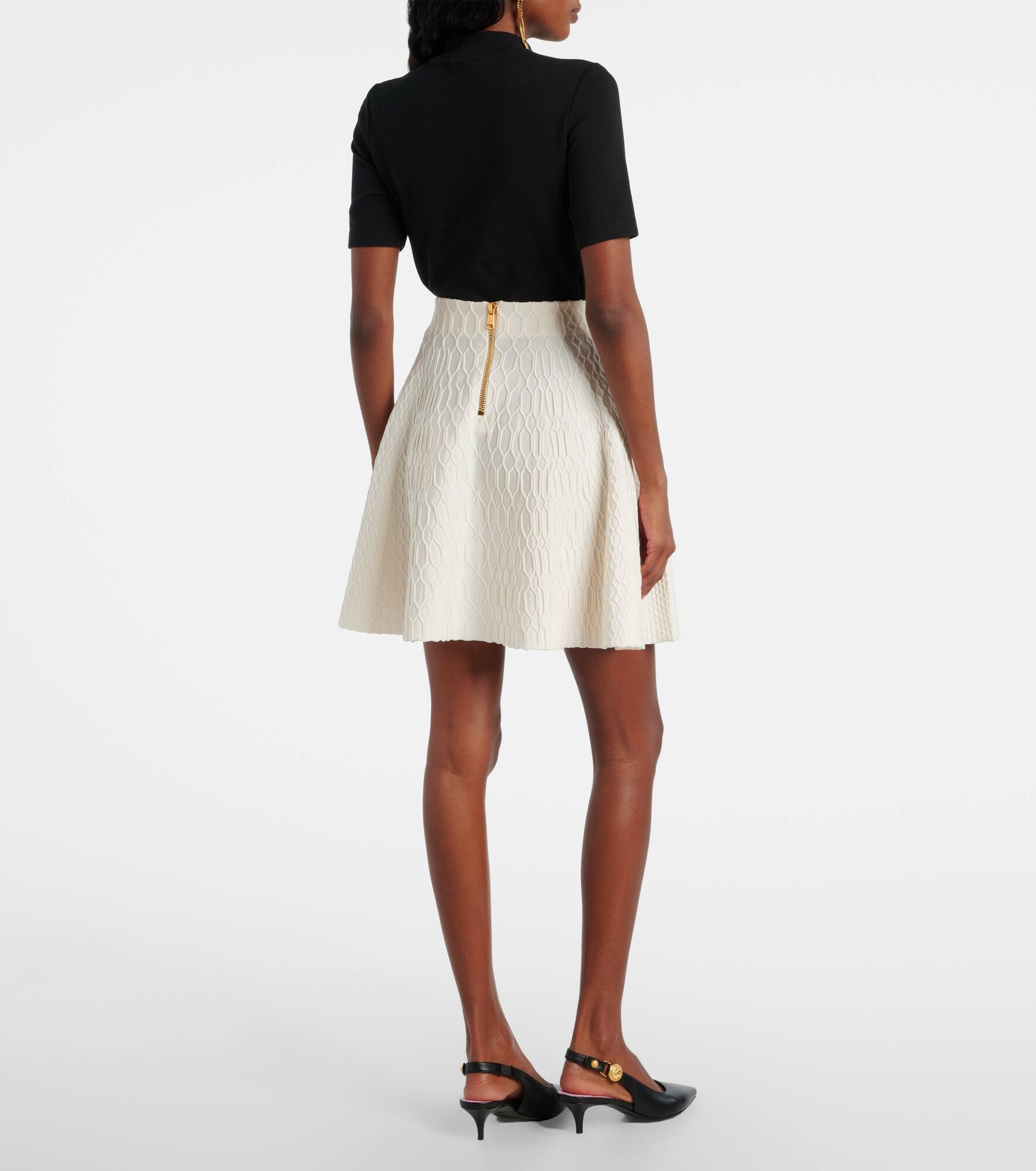 High-rise miniskirt - 3