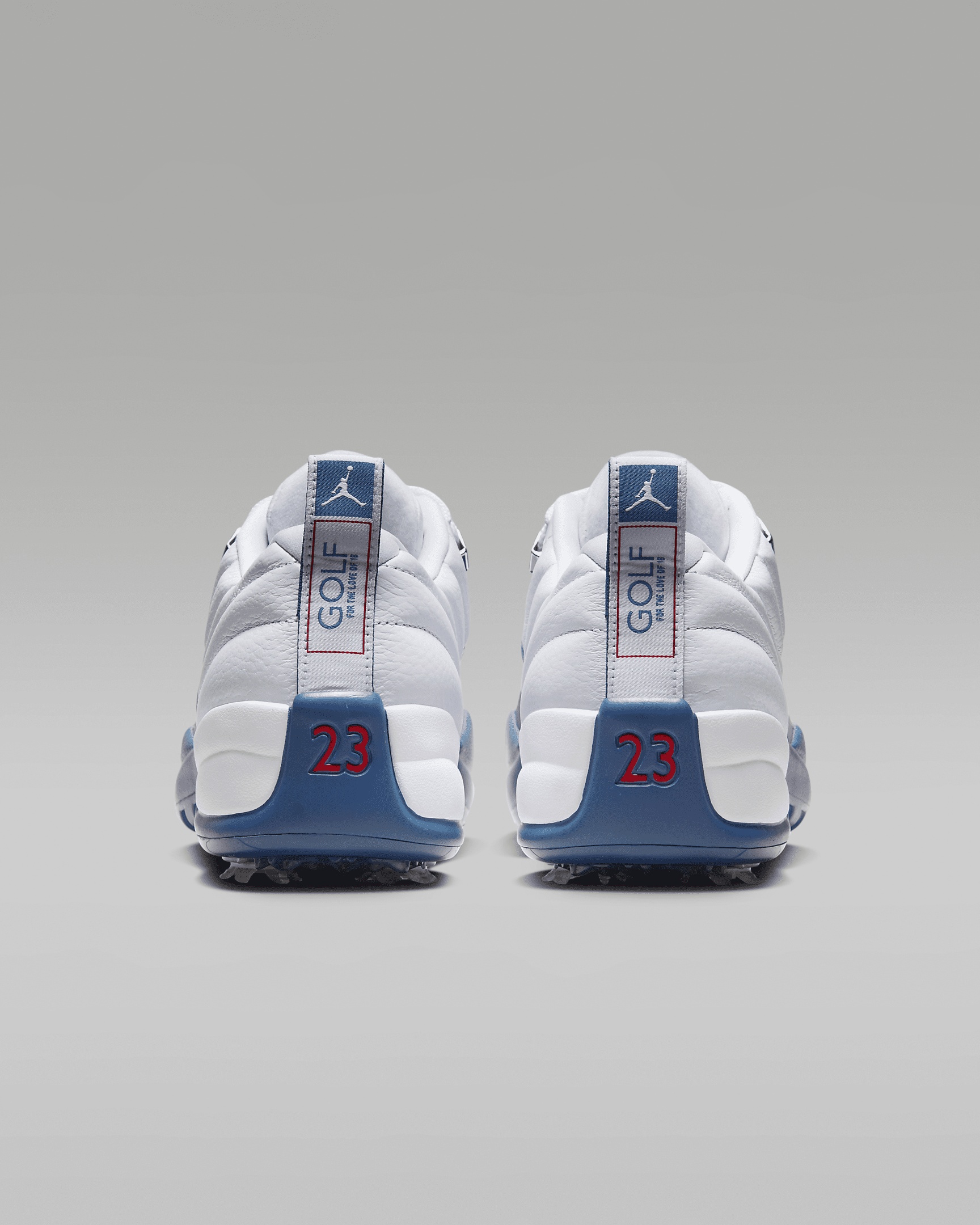 シューズ(男性用) Jordan Air Jordan 12 Golf US 7.5 Amazon.com | Air Jordan 12 Low Golf Shoes (White/French Blue
