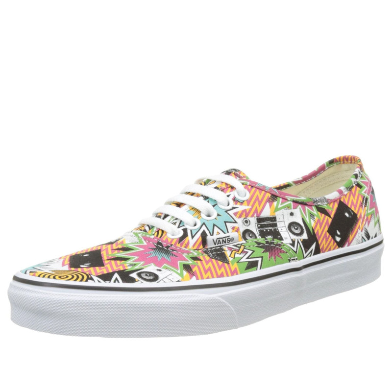 Vans Authentic Freshness 'Mixed Tape True White' VN0A38EMMP7 - 1