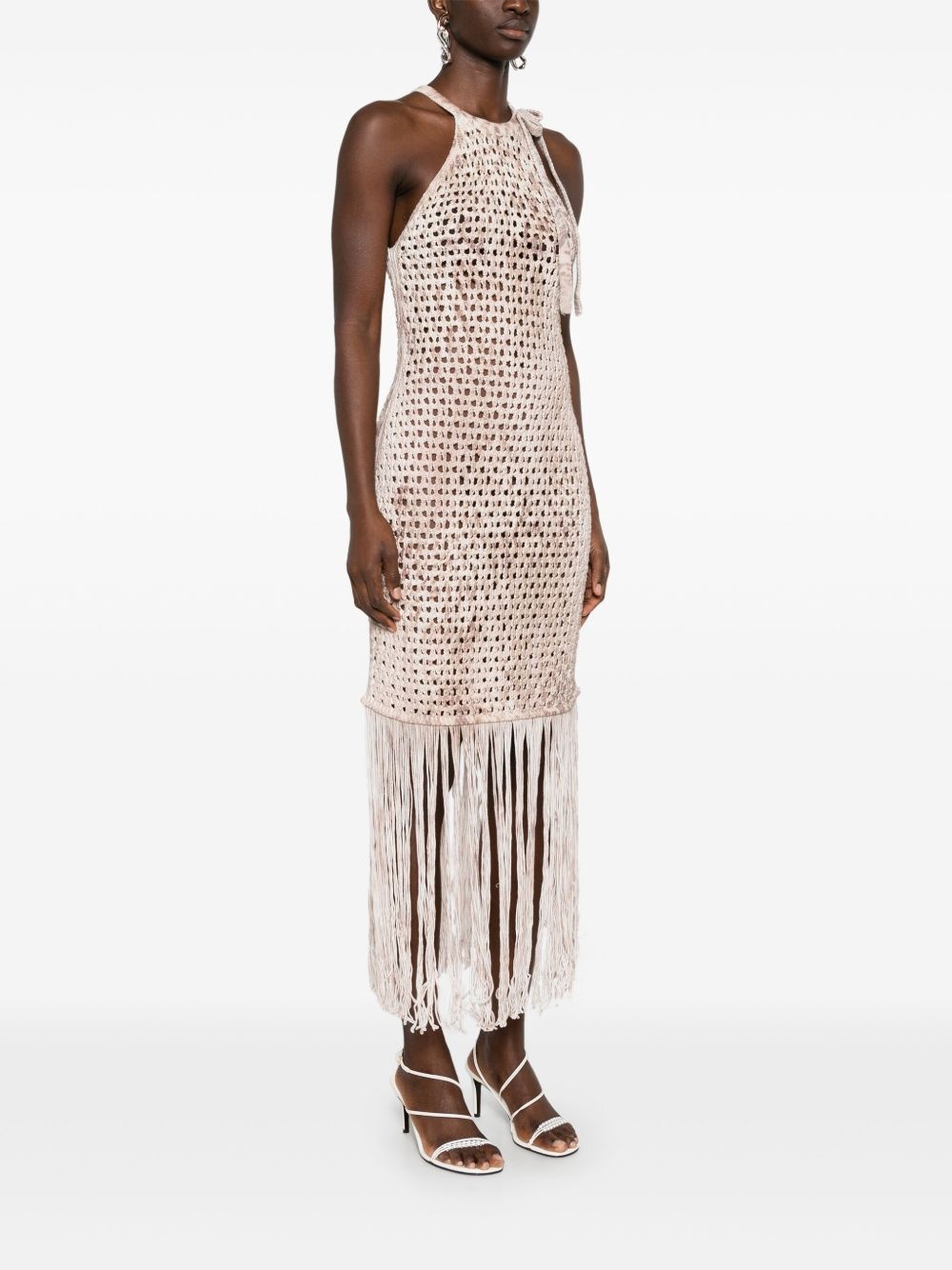 knitted midi dress - 3
