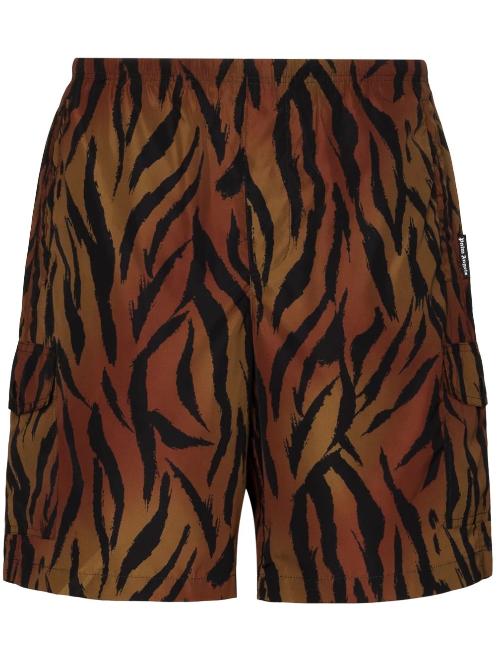 tiger print swim short - 1