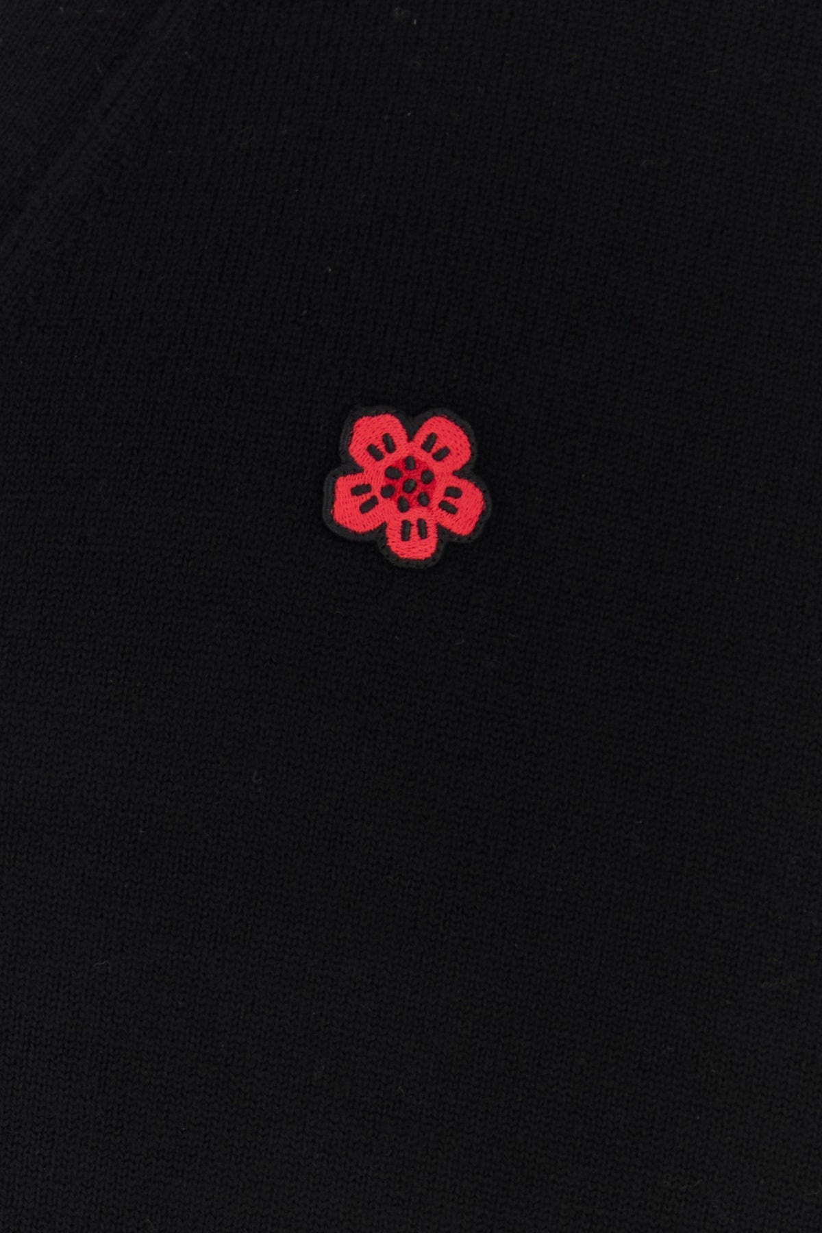 Black wool cardigan - 3