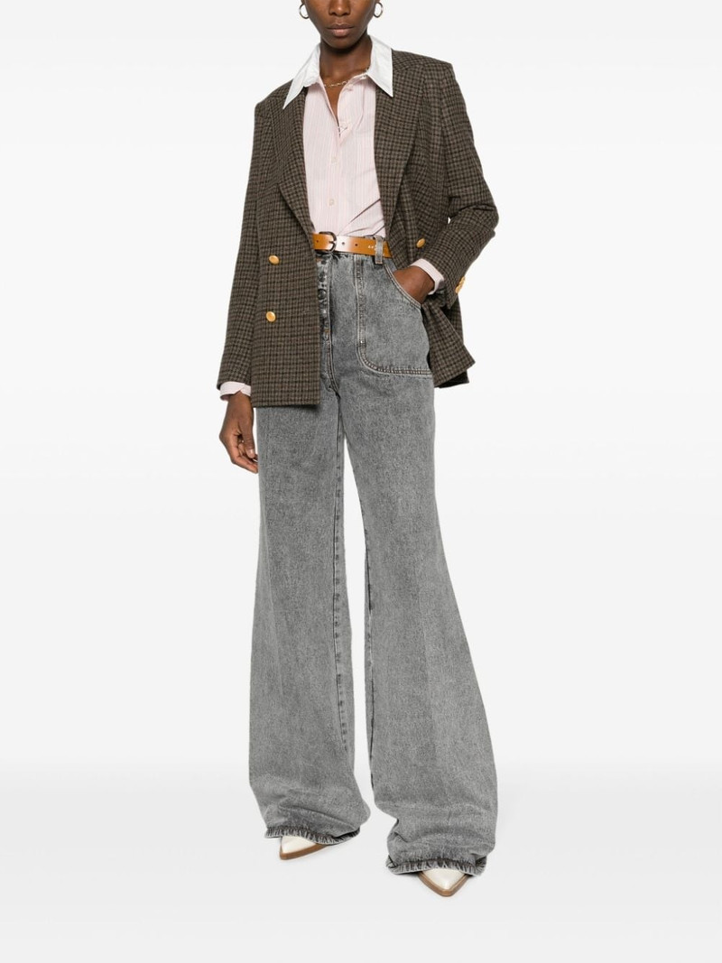 Etro embroidered flared jeans outlook