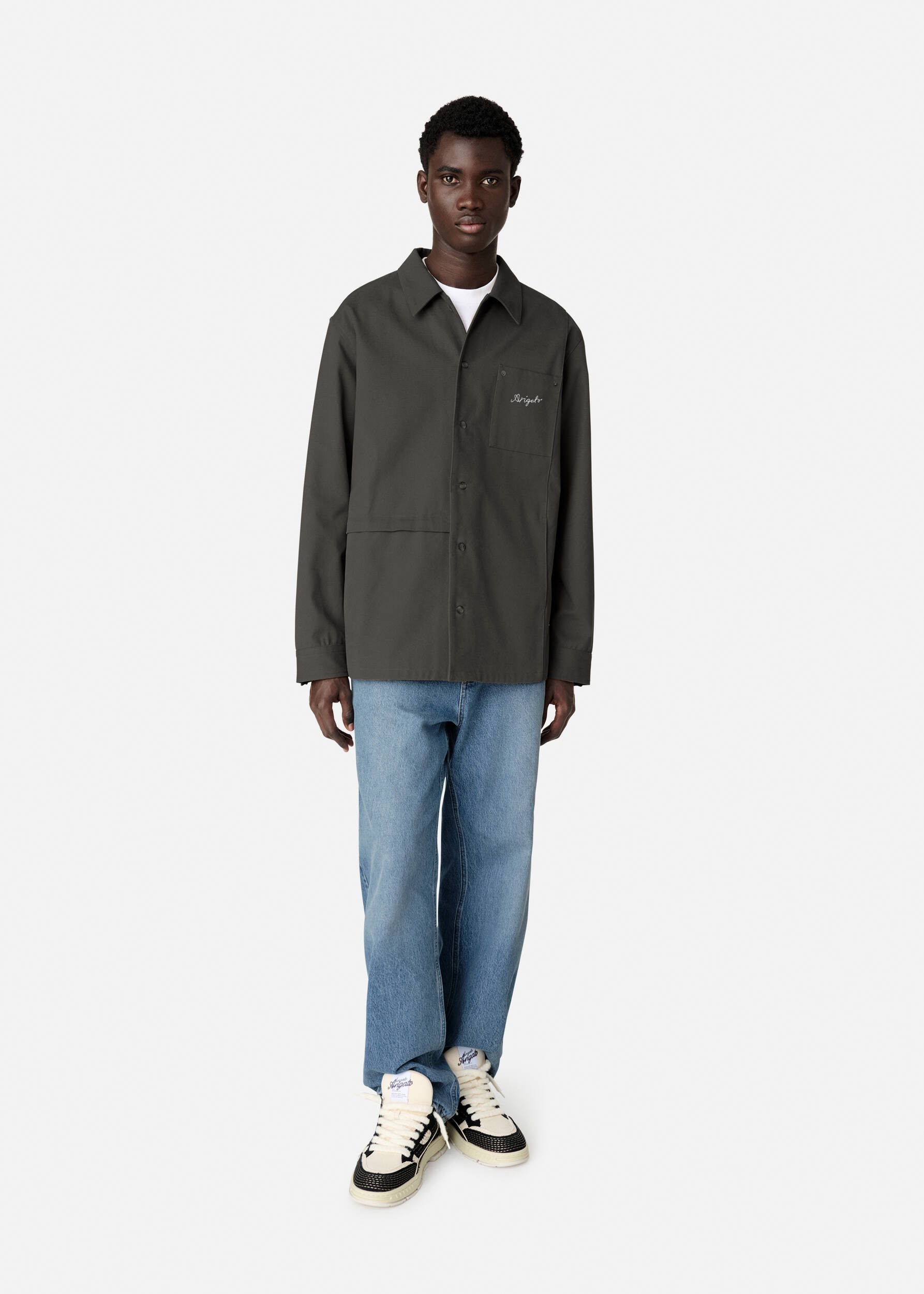 Rowe Canvas Overshirt - 4