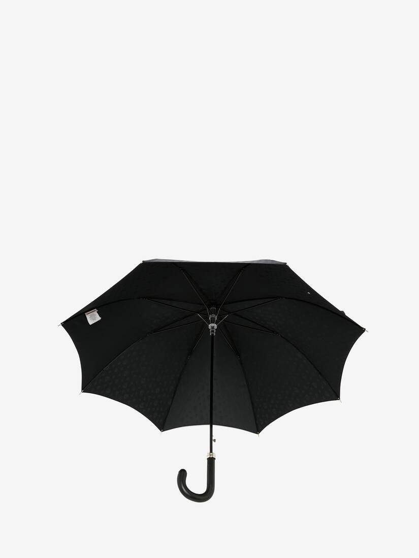 Men's McQueen Graffiti Umbrella in Black - 3