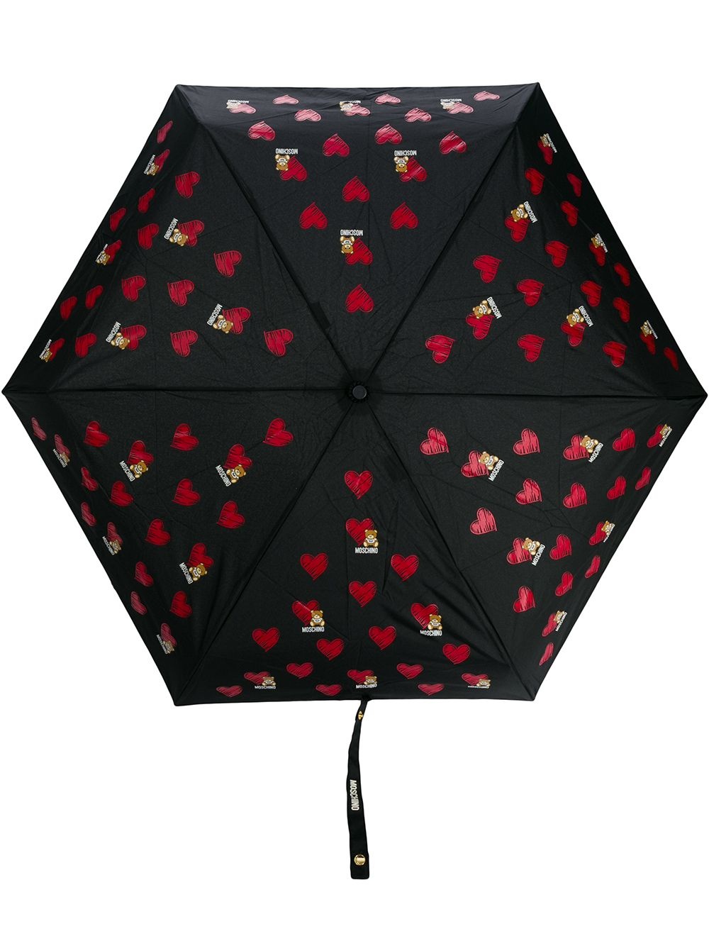 heart pattern umbrella - 1