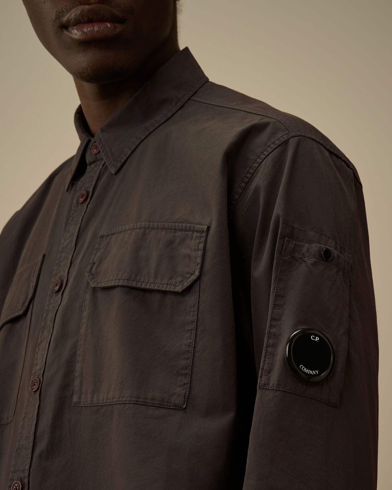 Organic Gabardine Longsleeve Button Shirt - 5