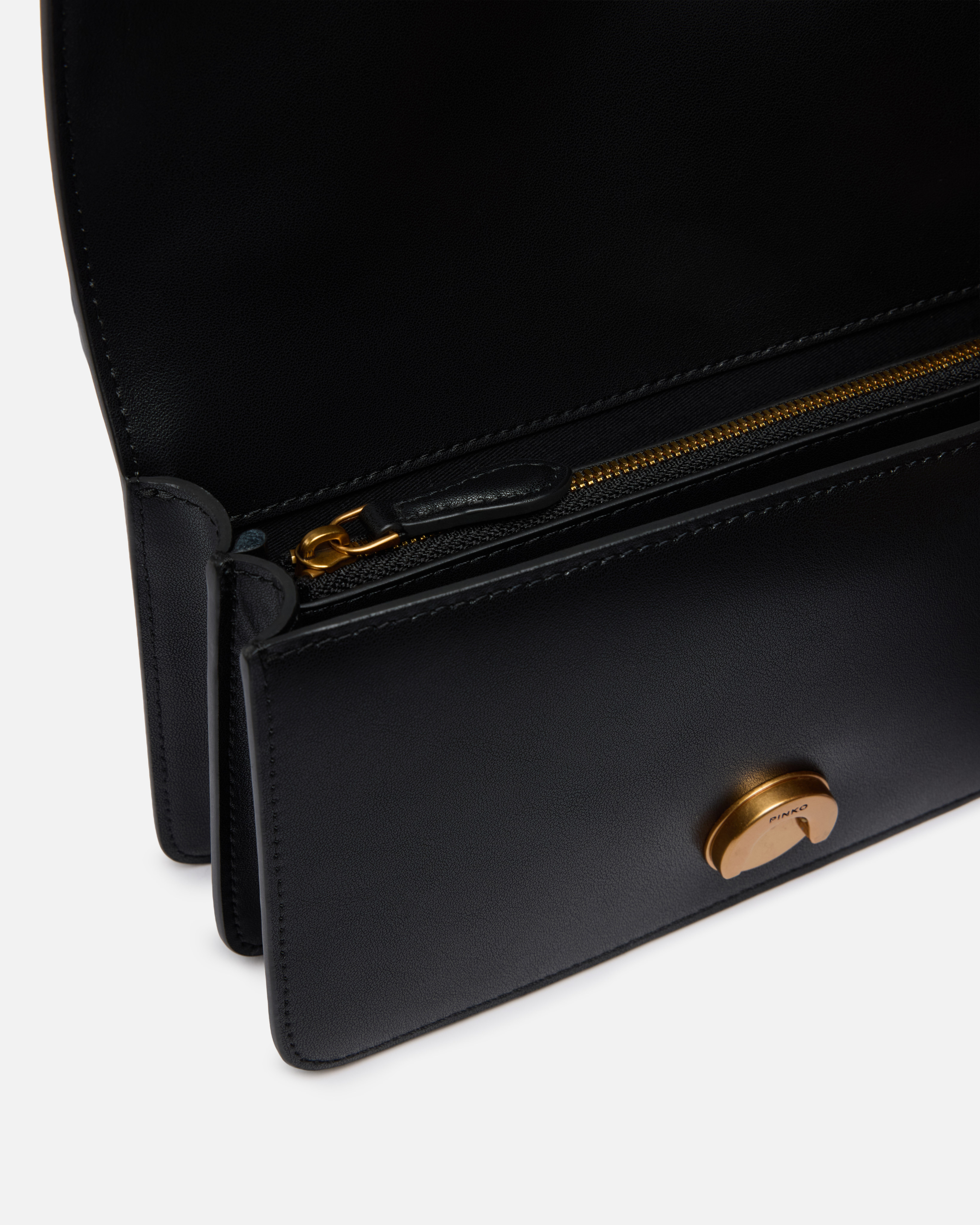 LOVE BAG ONE SMALL CROSSBODY BAG IN LEATHER - 4