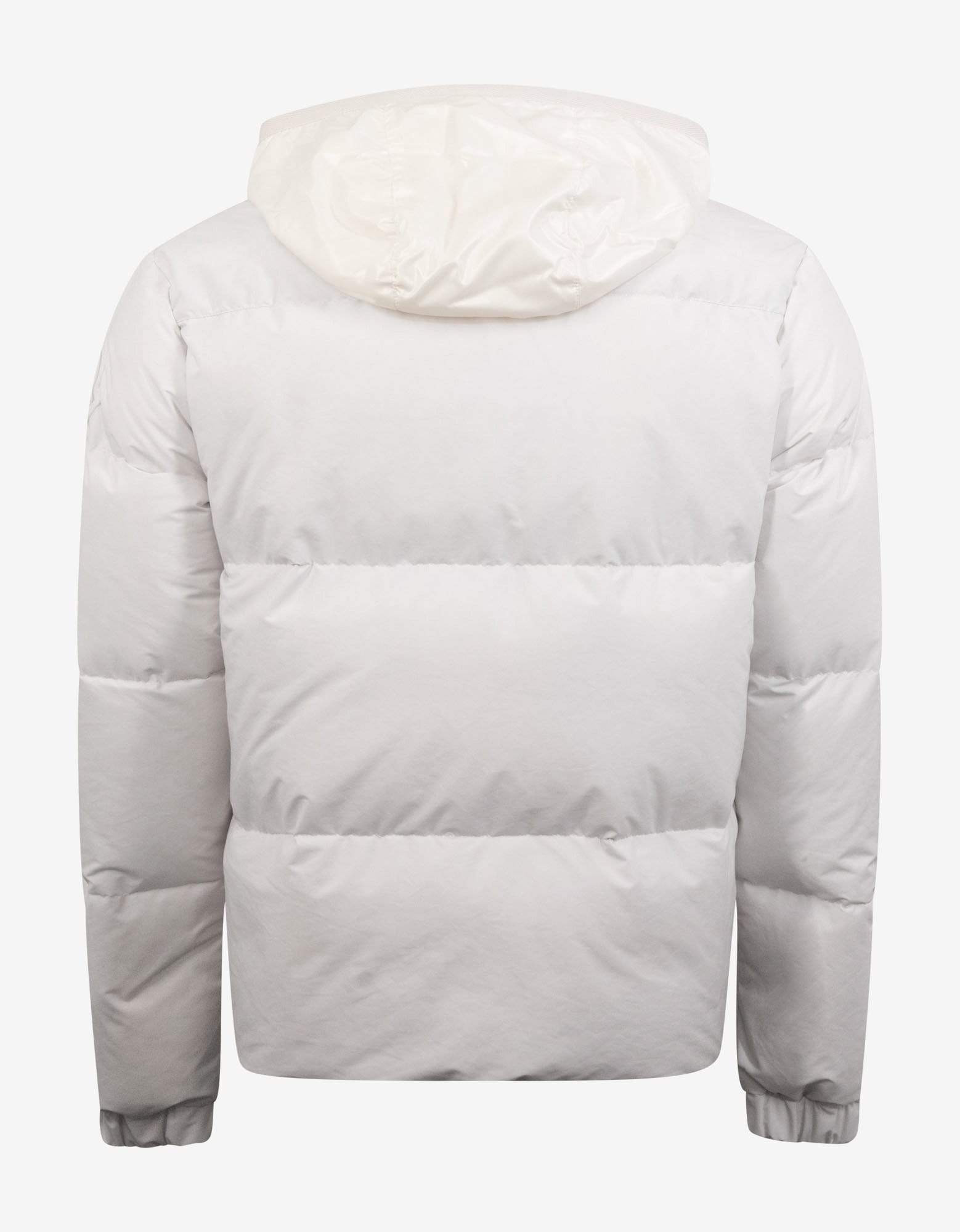 Moncler Trient White Nylon Down Jacket - 2