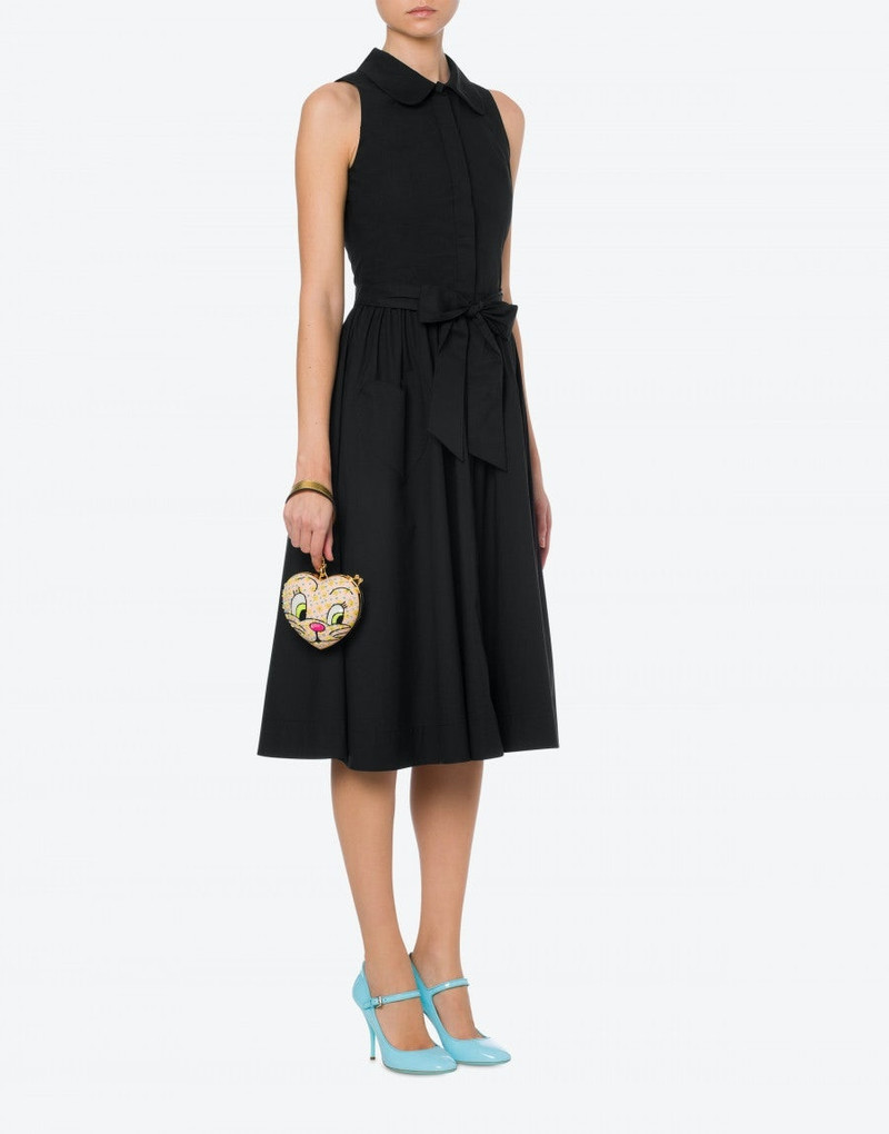 Moschino CAT EMBROIDERY HEART BAG outlook