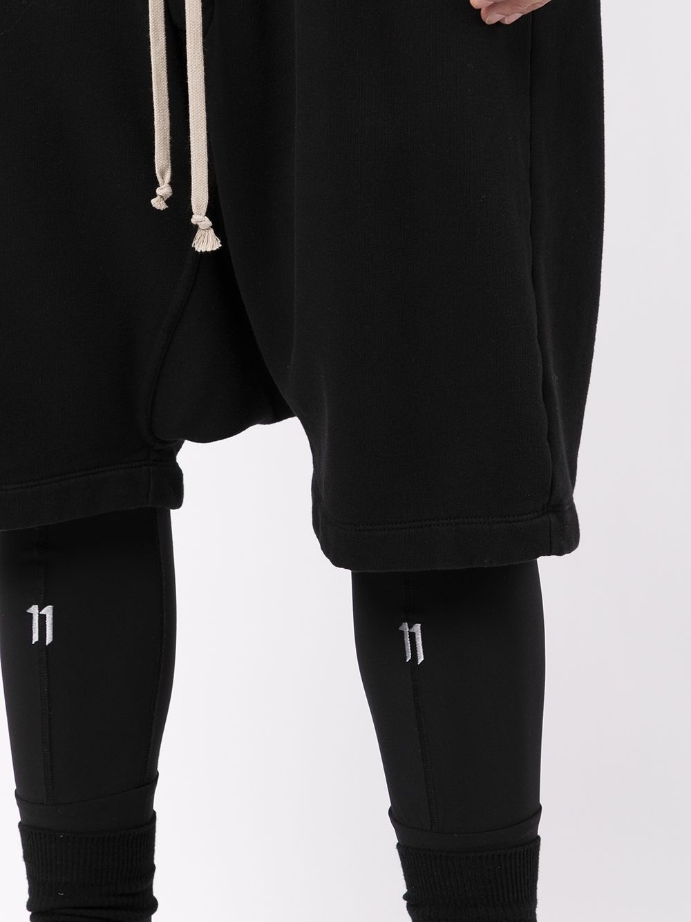 drop-crotch cycling pants - 5