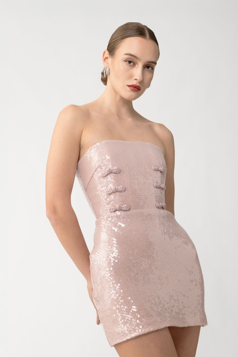 SAU LEE CINDY SEQUINED MINI DRESS outlook