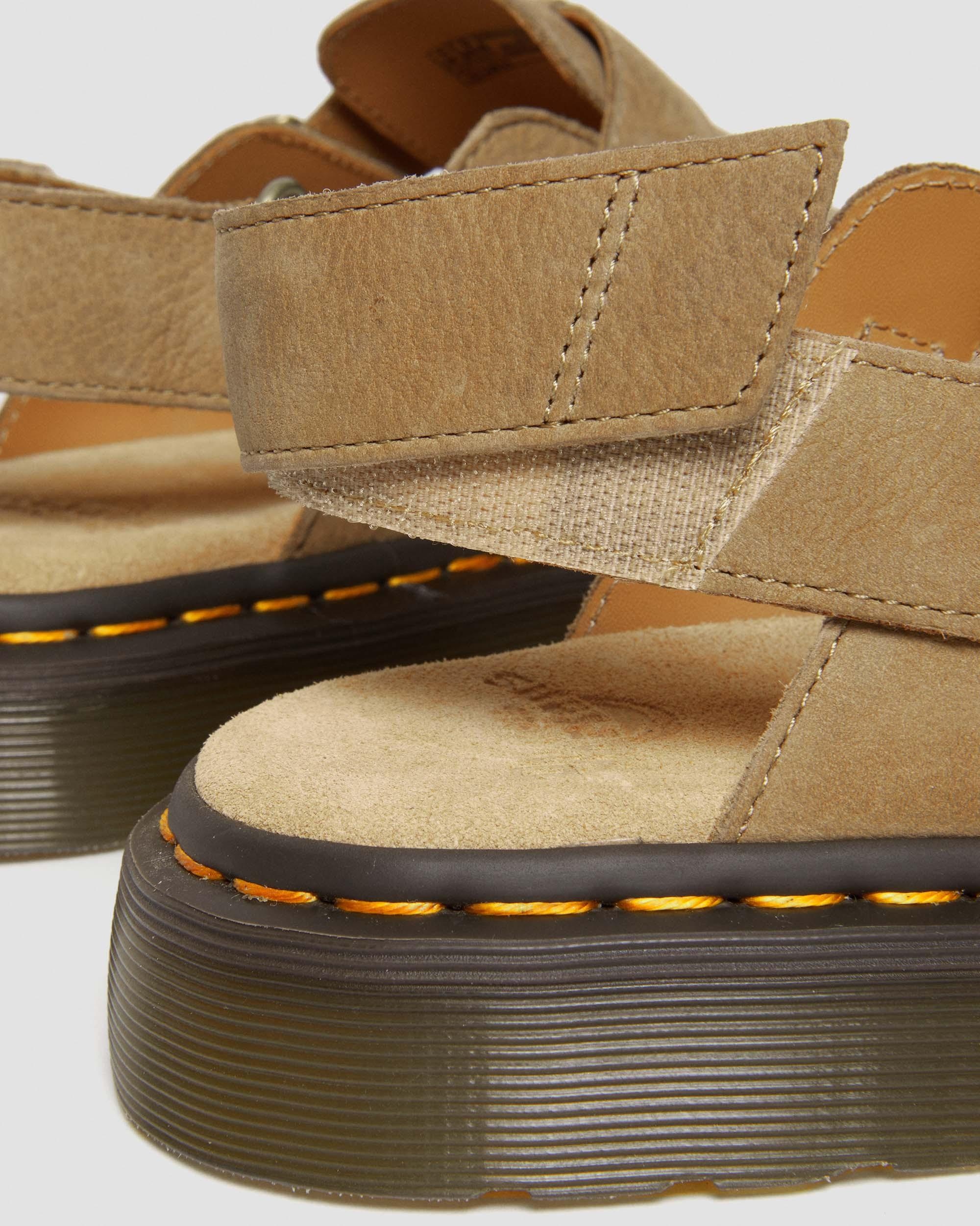Jorge II Tumbled Nubuck Leather Slingback Mules - 8