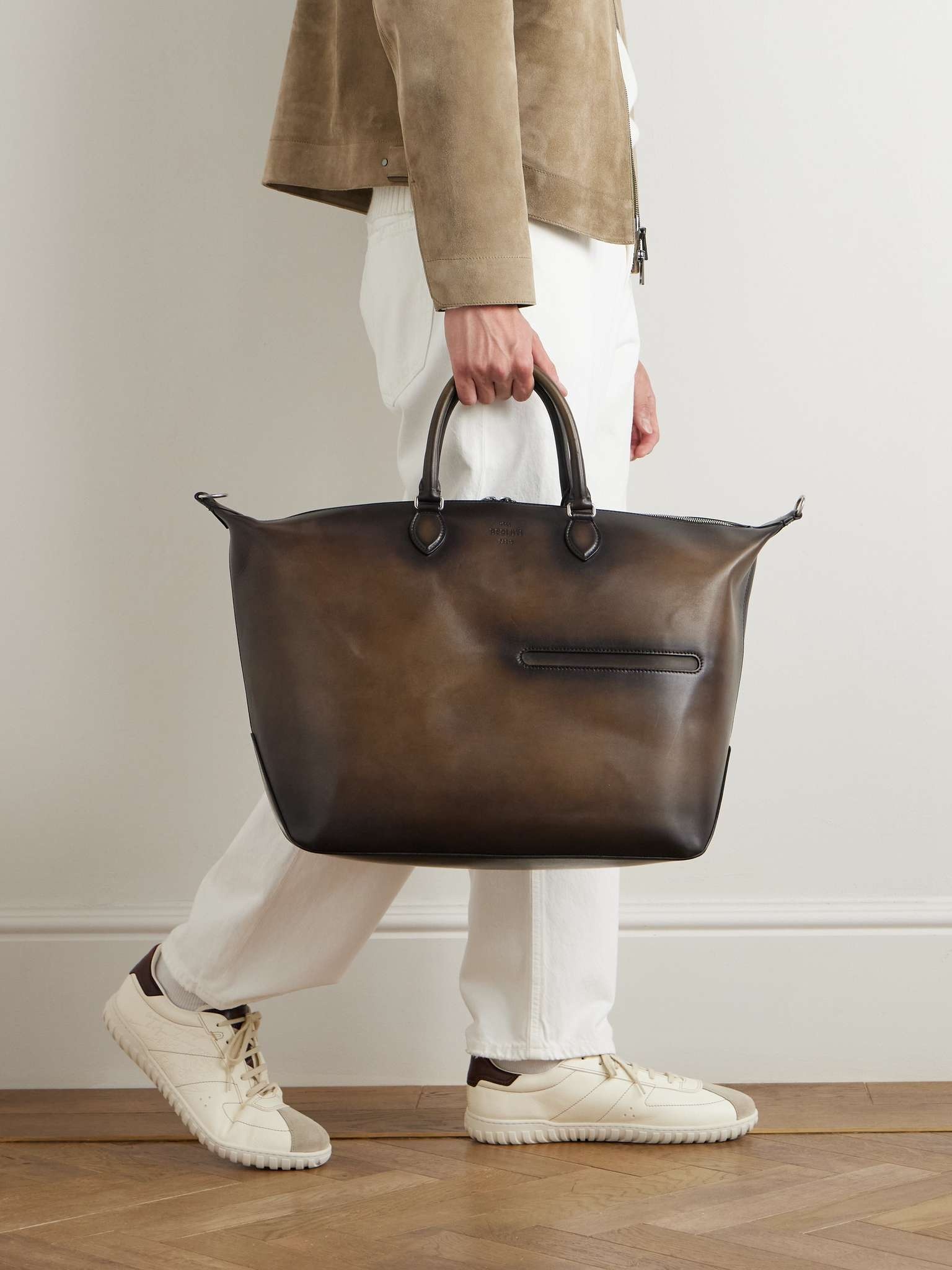 Venezia Leather Weekend Bag - 6