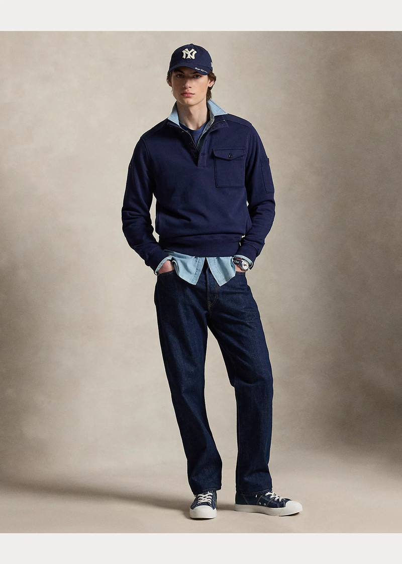Loopback Fleece Utility Sweatshirt 3
