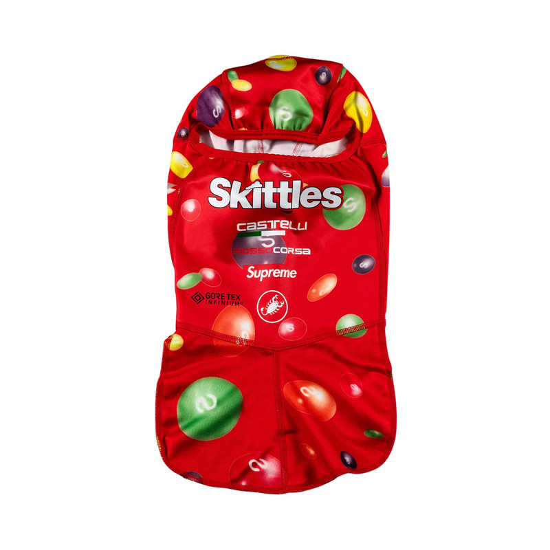 Supreme x Skittles x Castelli Balaclava 'Red' - 1