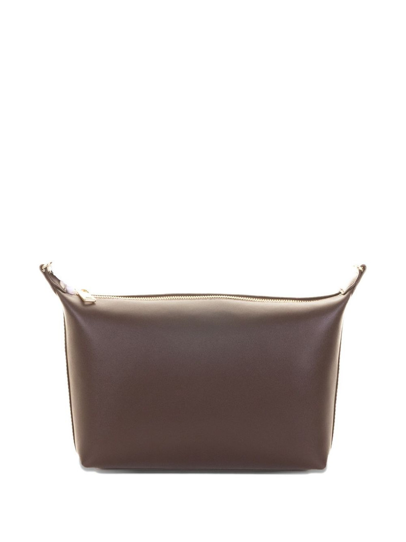 FURLA zip-top leather shoulder bag outlook