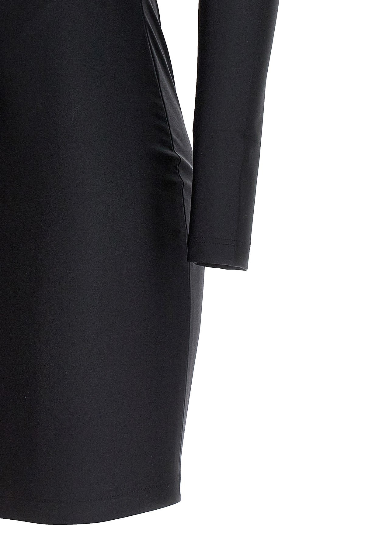 Cut-out one shoulder dress - 4