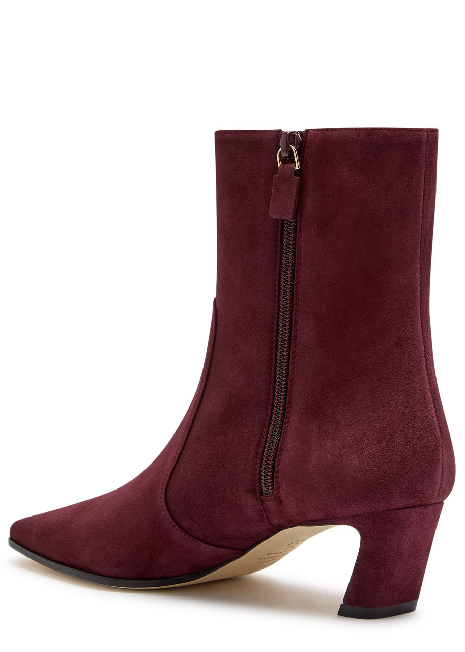 Stuart Weitzman Stassi 50 Suede Ankle Boots - 2