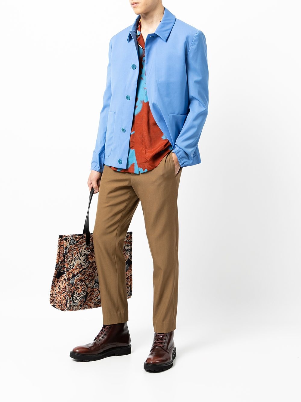 WOOL SHIRT JACKET - 5