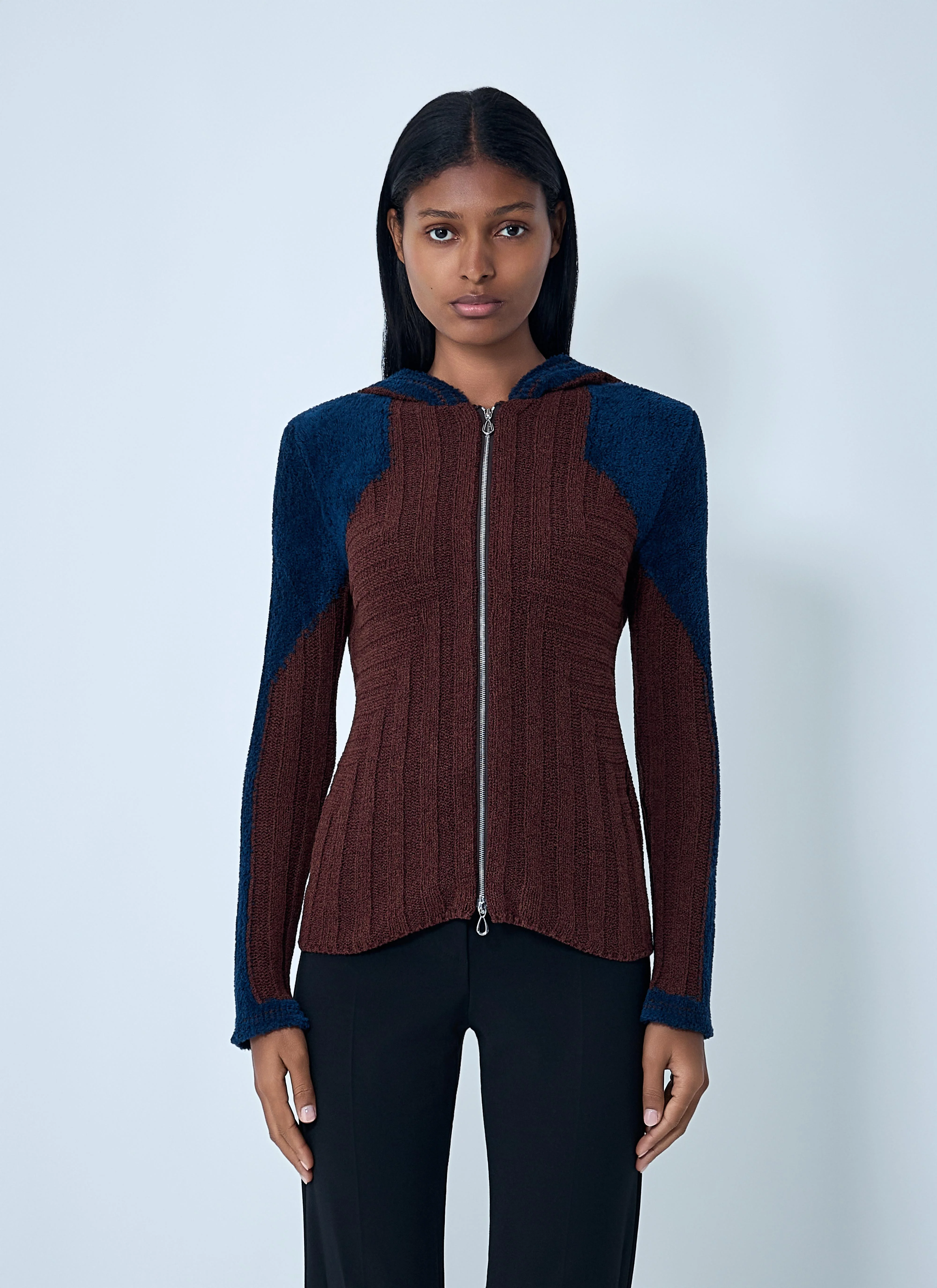 Kiko Kostadinov Women Quimby Knitted Hooded Sweater - 1