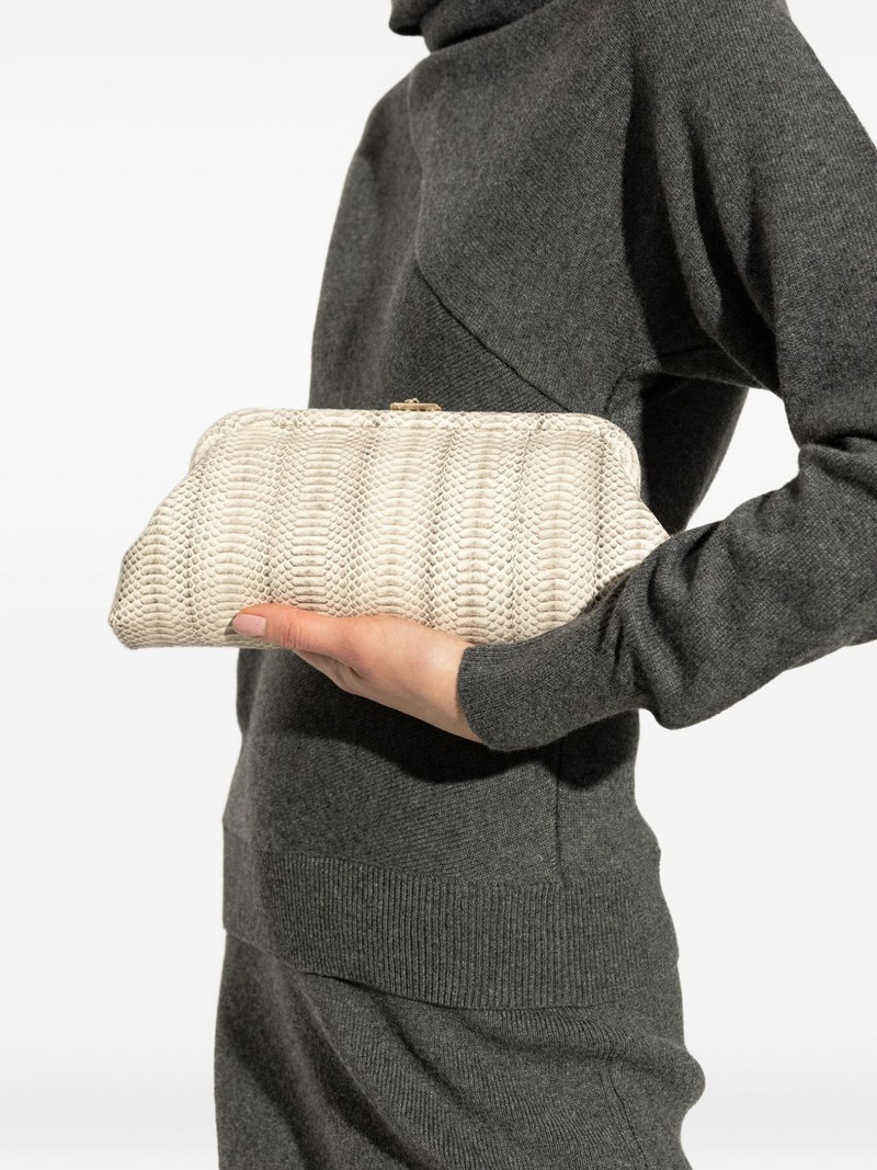 JIMMY CHOO Skylar chain-strap clutch bag outlook