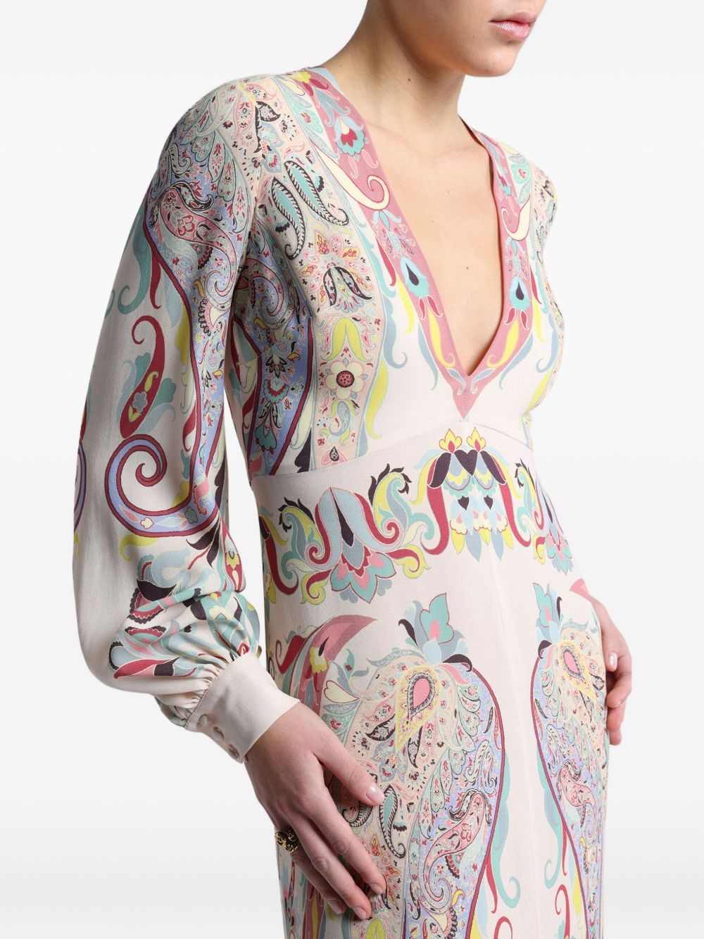 printed dress - 4