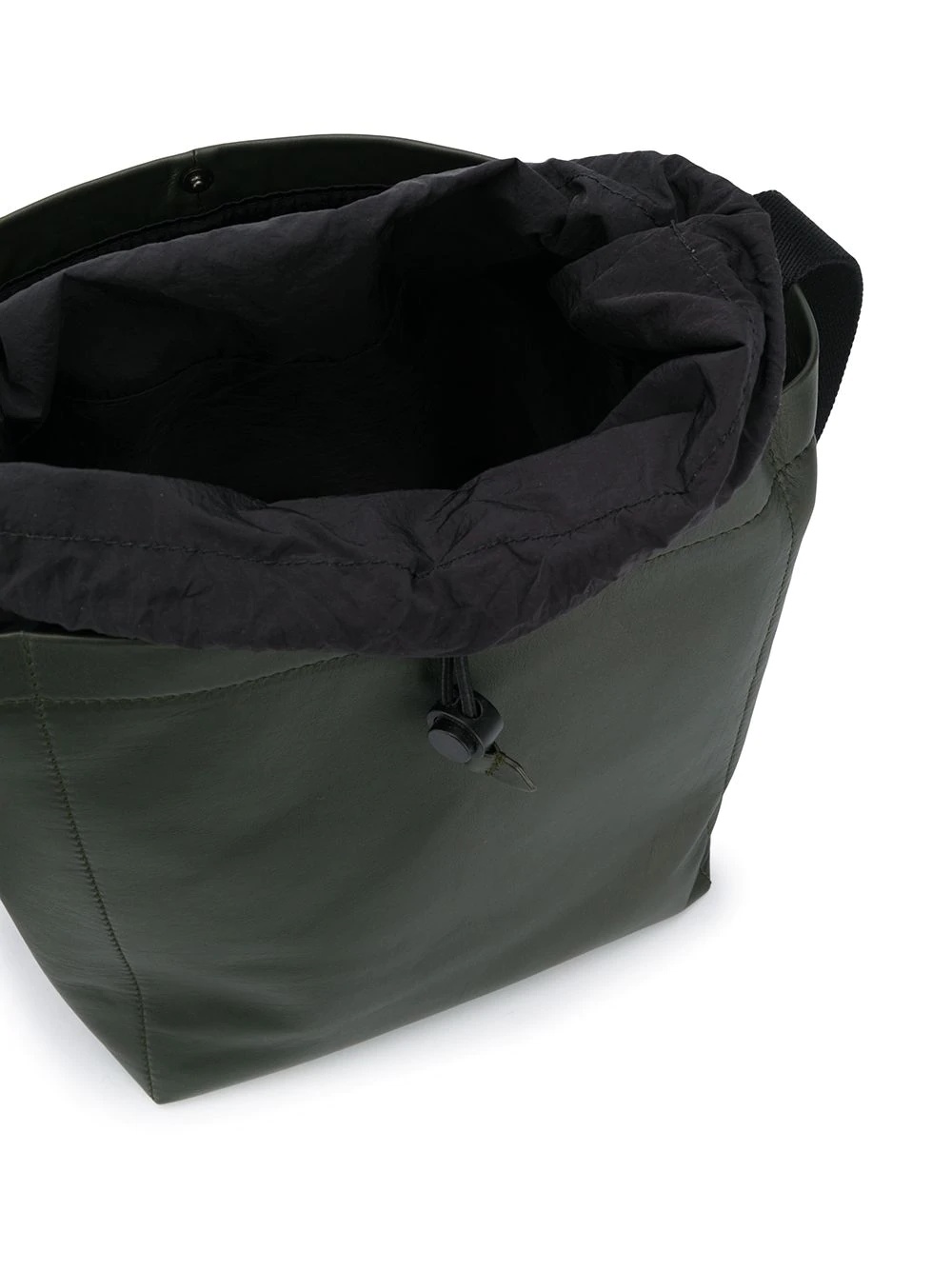 drawstring box messenger bag - 5