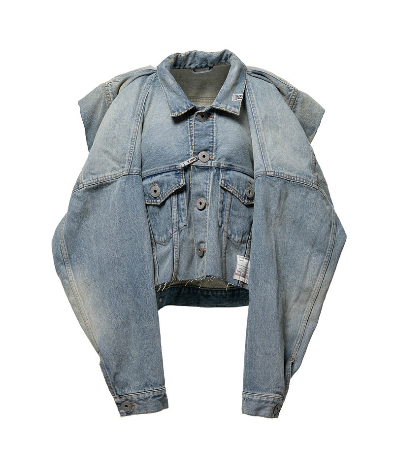 Vest Combined Denim Jacket 19