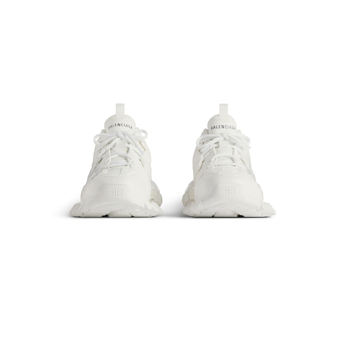 Women's Track Nail Polish Sneaker in White - 3