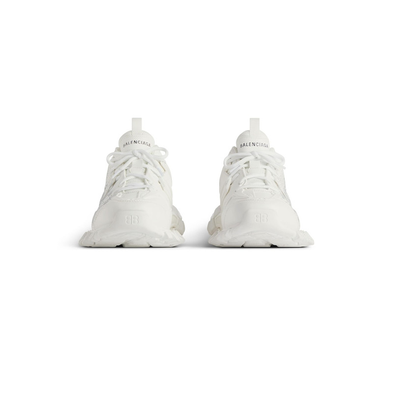 여자의 트랙 네일 폴란드어 Sneaker 흰색 3