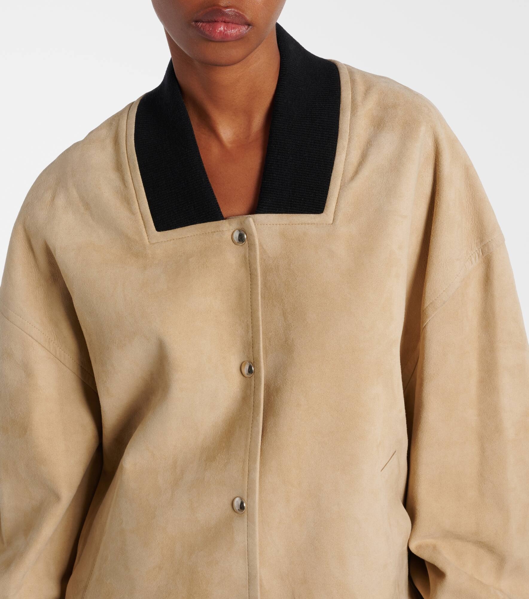 Spence suede bomber jacket - 4