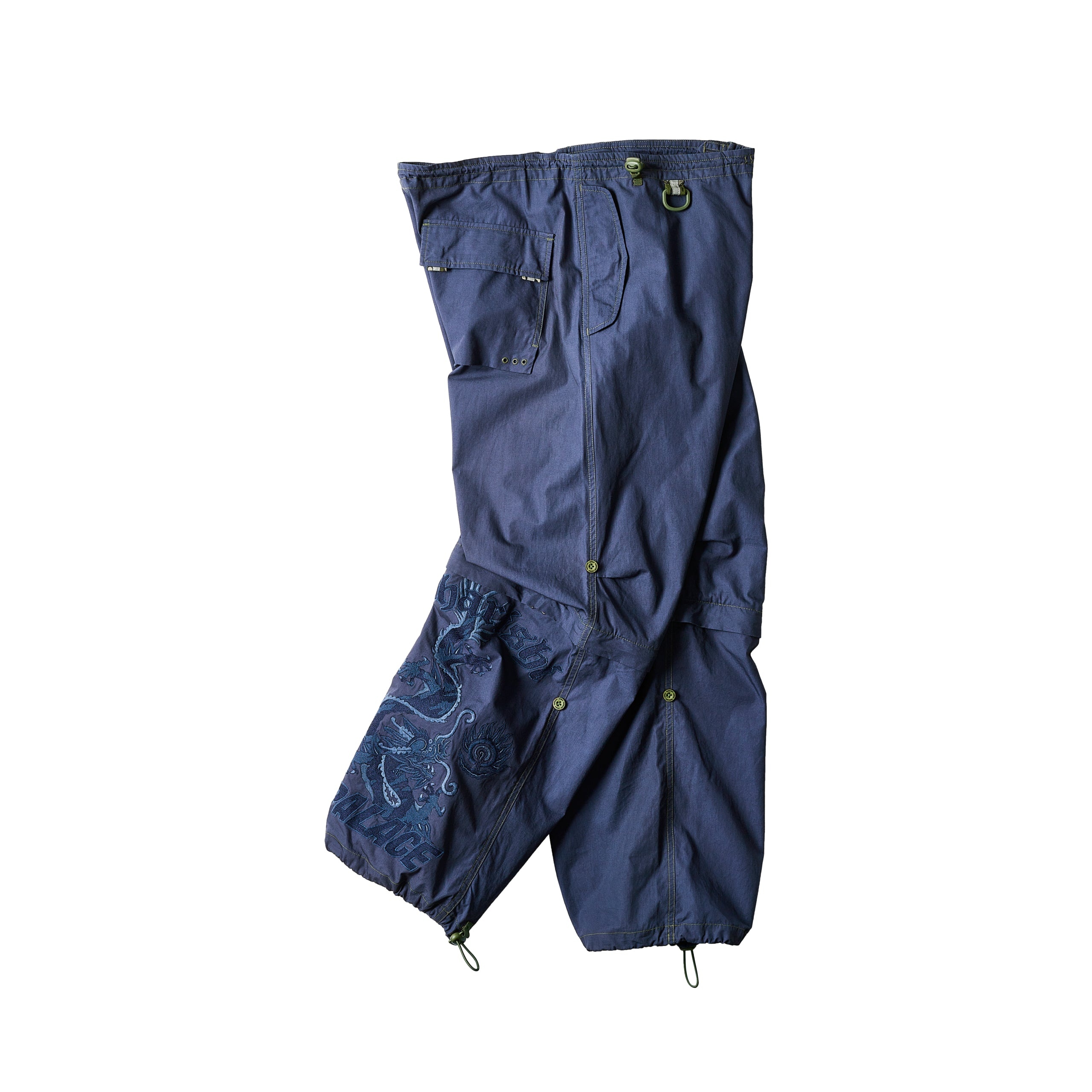 PALACE MAHARISHI ZIP OFF SNOPANT BLUE - 4