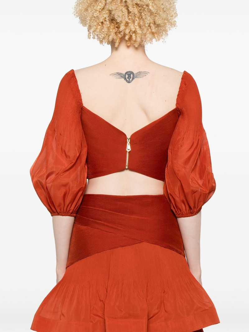 pleated top 4
