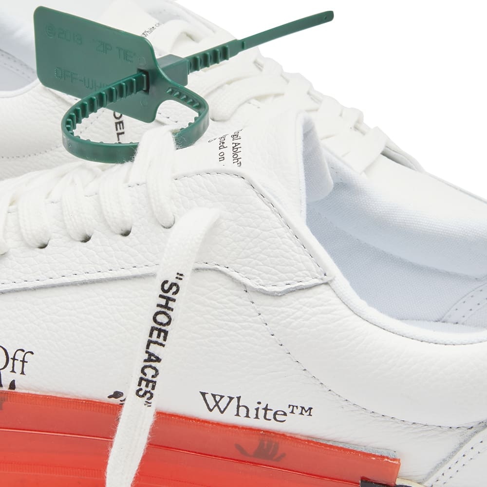 Off-White Low Vulcanized Calf Leather Sneaker - 5