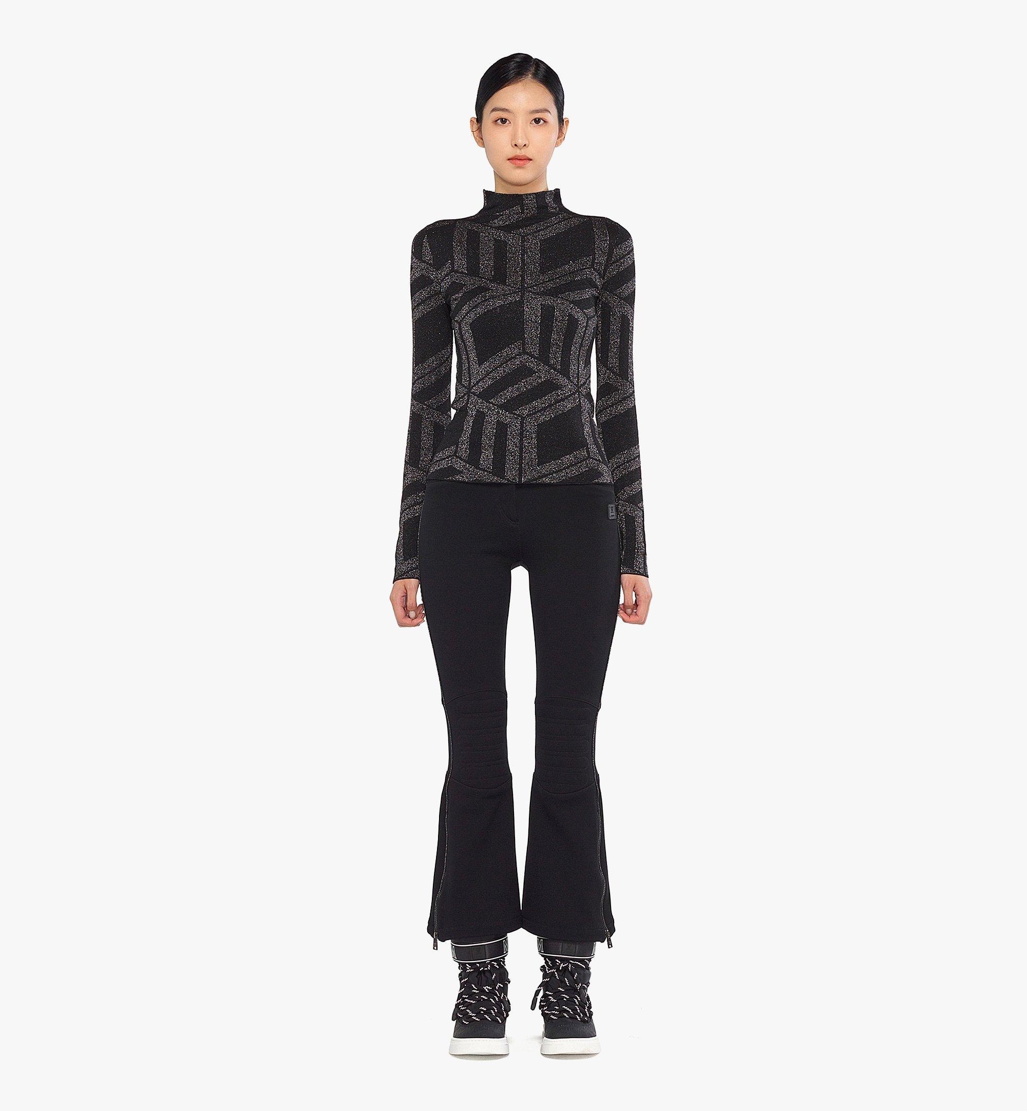Women’s Après Ski Cubic Jacquard Knit Top - 2