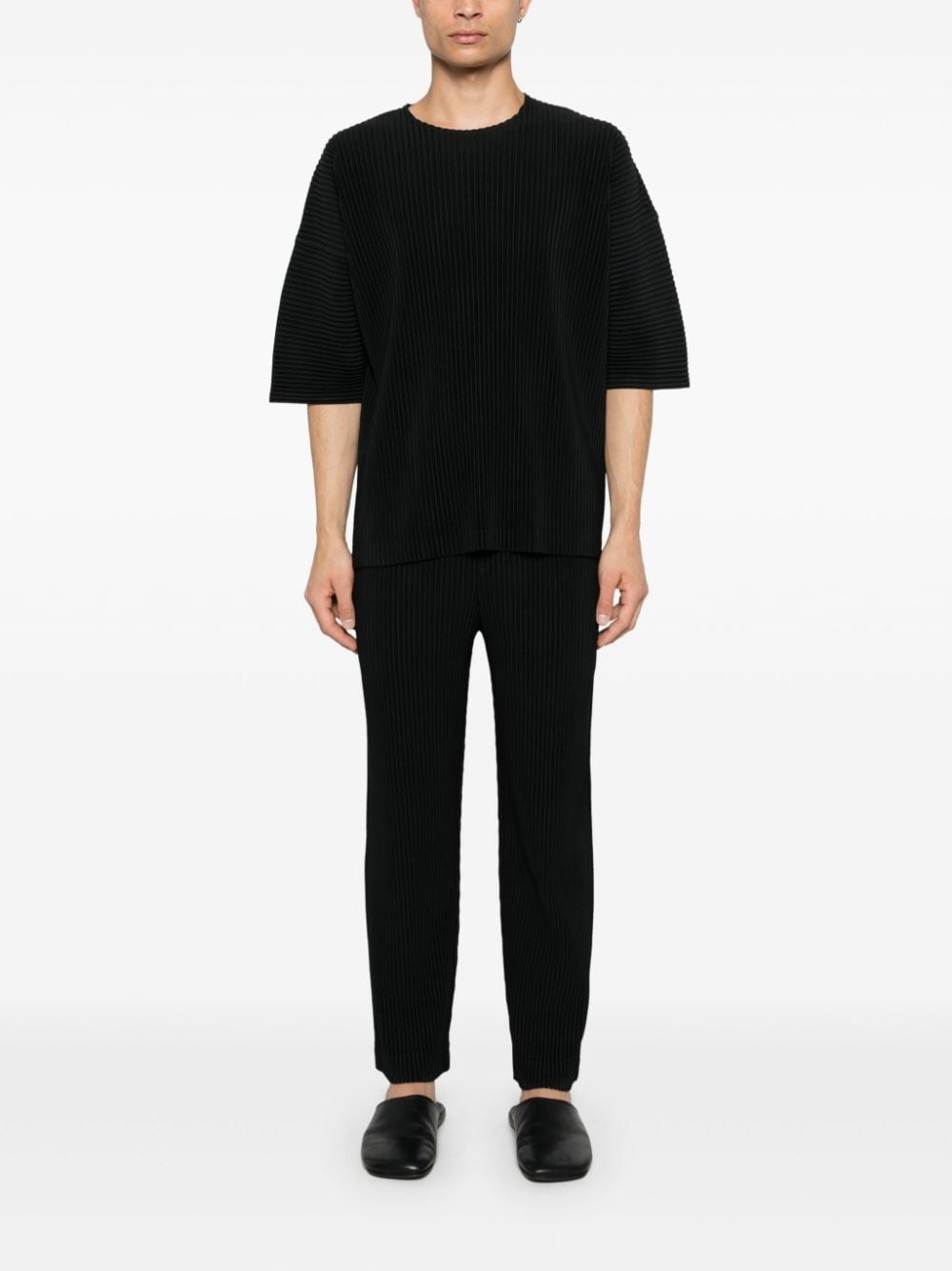 Basic slim-fit trousers - 2
