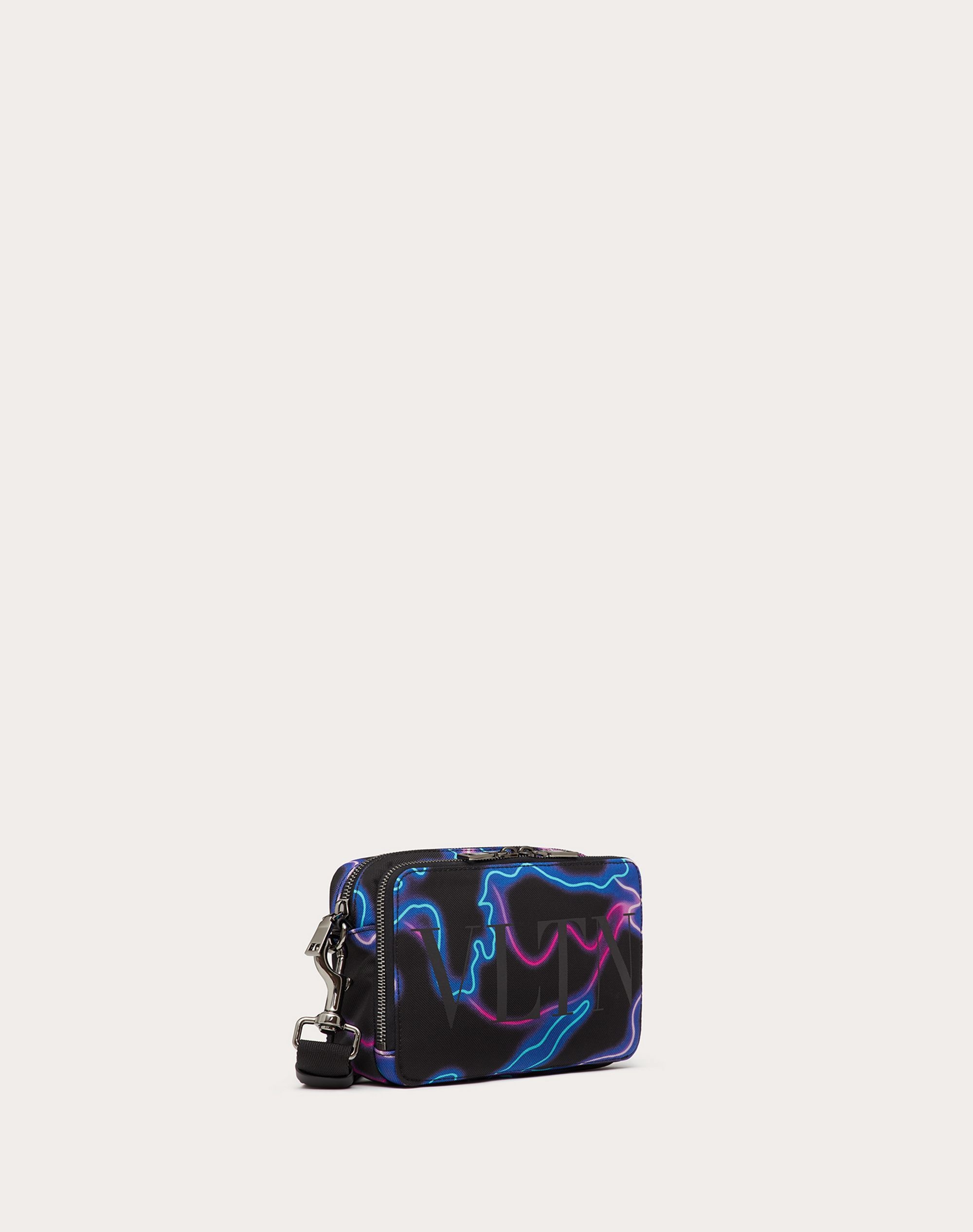 NEON CAMOU NYLON CROSSBODY BAG - 2