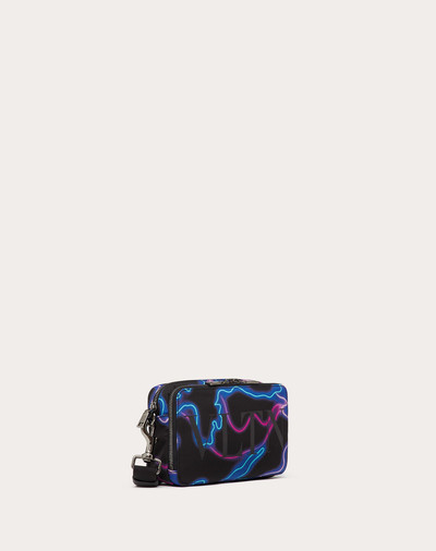 Valentino NEON CAMOU NYLON CROSSBODY BAG outlook