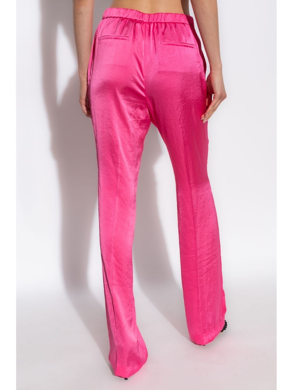 satin tailored trousers - 4