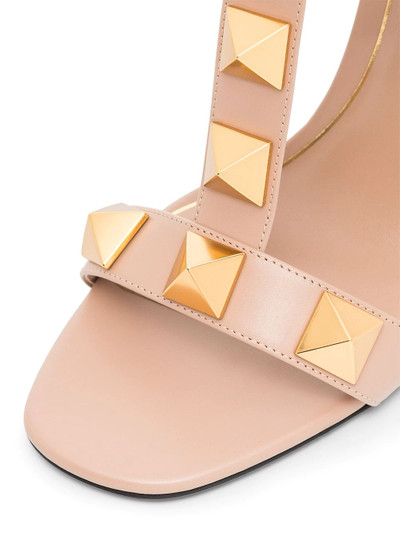 Valentino Roman Stud 100mm sandals outlook