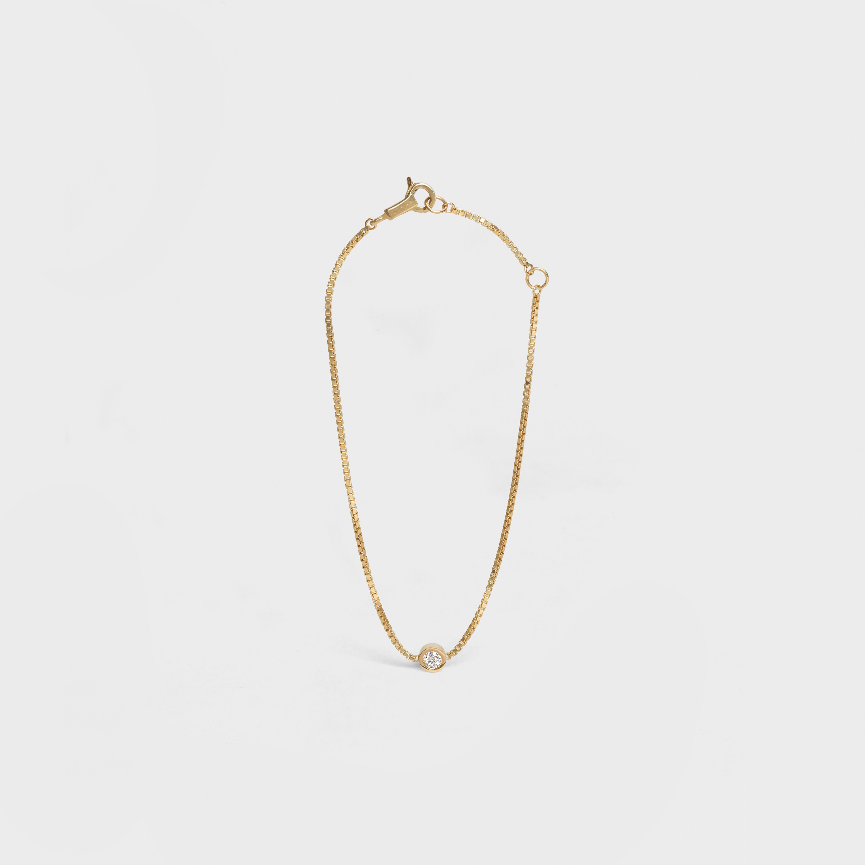Celine Sentimental Brillant Bracelet in Yellow Gold and Diamond - 1