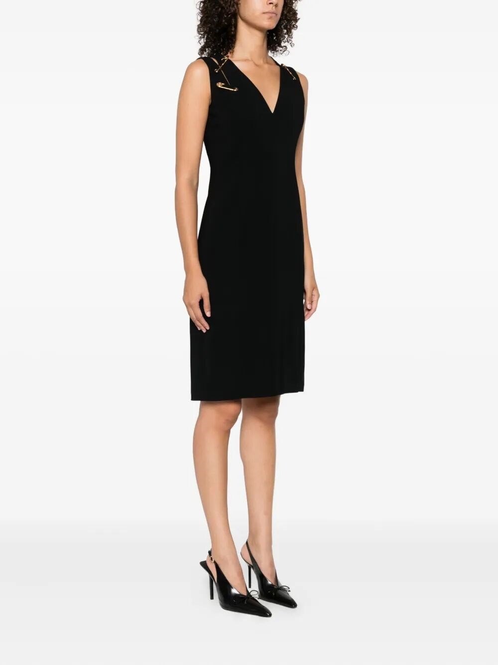 Cocktail Dress `Responsible` Techno Cady Stretch - 5