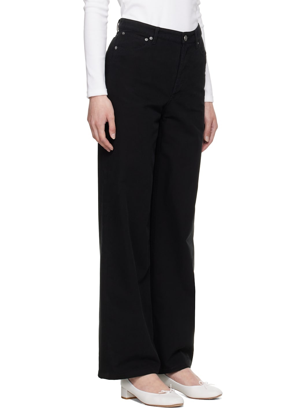 Black Elisabeth Jeans - 2