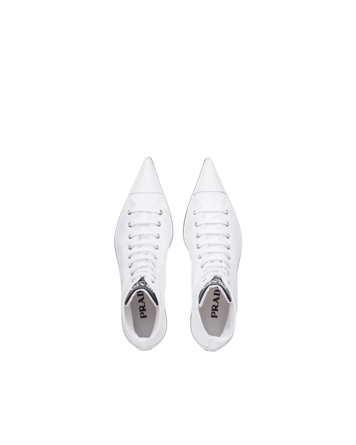 Prada Synthesis heeled high-top sneakers - 4