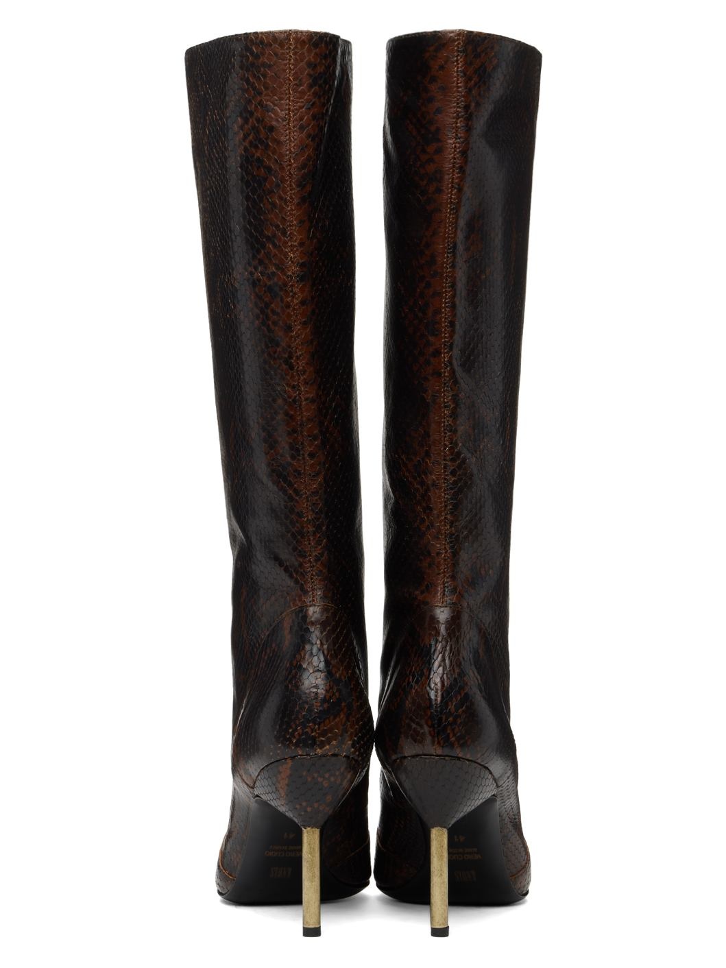 Brown Carmine Tall Boots - 2