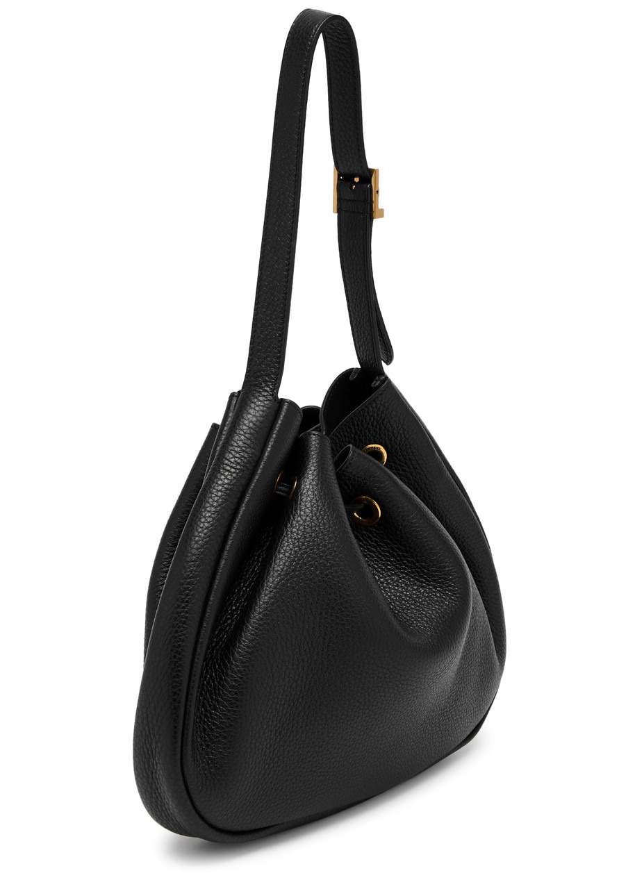 Saint Laurent Paris Vii Small Grained Leather Shoulder bag - 2